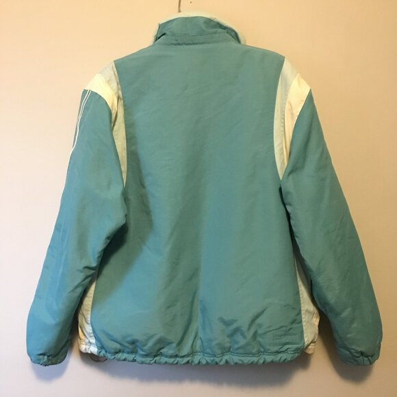 Retro Two Tone Blue Snowboarding Jacket - Picture 2 of 16
